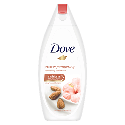 Dove Body Wash - Almond Cream & Hibiscus, 190 ml  