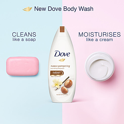 Dove Body Wash - Shea Butter & Warm Vanilla, 190 ml  