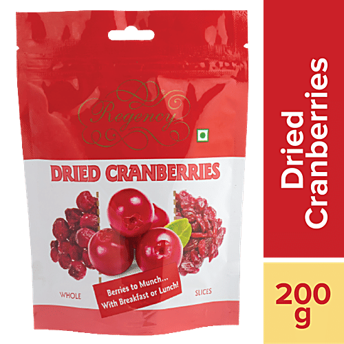 Buy Regency Cranberry Slices Dried 200 Gm Online At Best Price of Rs