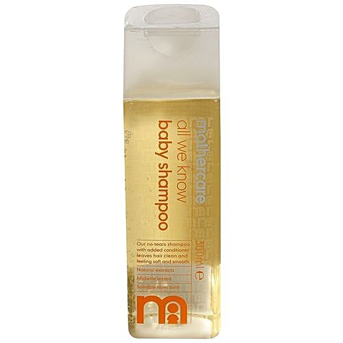 Mothercare  All We Know Baby Shampoo, 300 ml  Paraben Free & Hypoallergenic