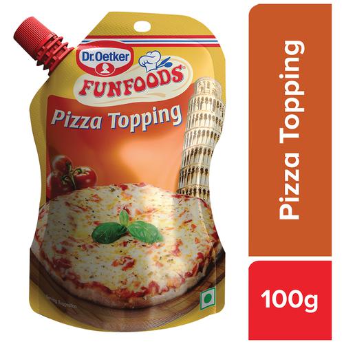 Dr. Oetker Funfoods Pizza Topping, 100 g  