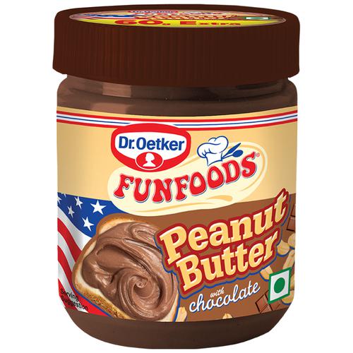 Dr. Oetker FunFoods Peanut Butter Chocolate, 400 g Jar 