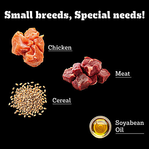 Pedigree PRO Adult (9 Months Onwards) Small Breed Dry Dog Food 1.2 kg, Vet Trusted Brand, 1.2 kg  Expert Nutrition