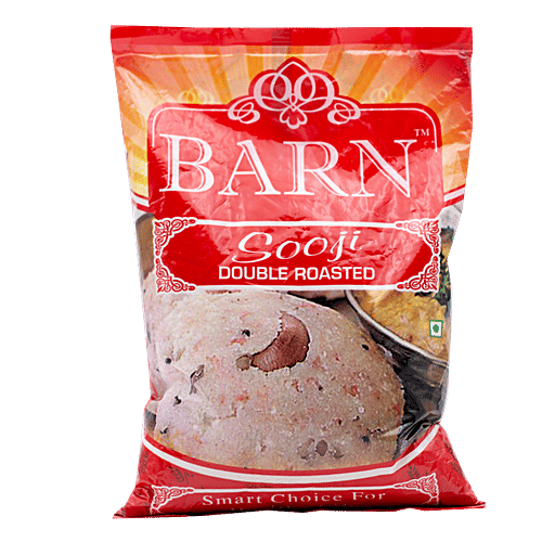 Barn Sooji - Double Roasted, 1 kg  
