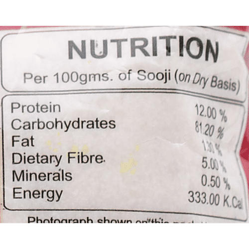 Barn Sooji - Double Roasted, 500 g  