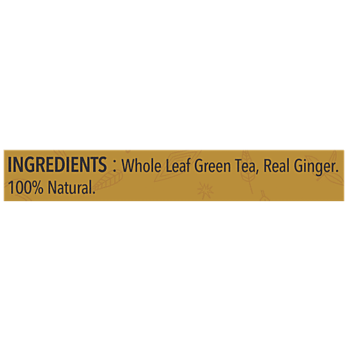Cambridge Tea Party Crushed Ginger Green Tea - Whole Leaf Loose Tea, 180 g  