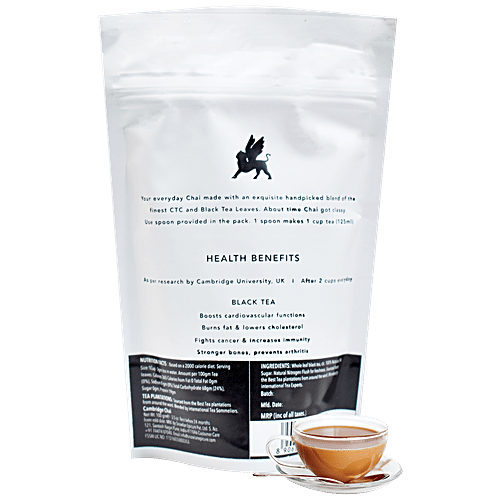 Cambridge Tea Party Kadak Chai - Black Tea, 100 g  