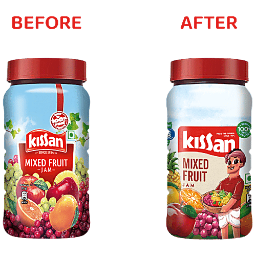 Buy Kissan Jam Mixed Fruit 1.04 kg Online at Best Price. of Rs 295