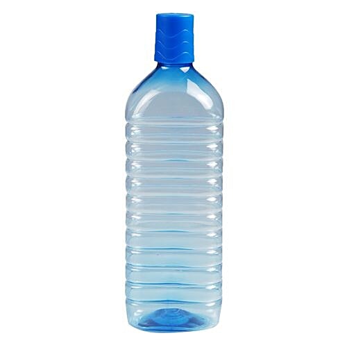 Pearlpet Water Bottle - Assorted Colour, Plastic, Classic, Venus, 1 L (Pack of 6) BPA Free