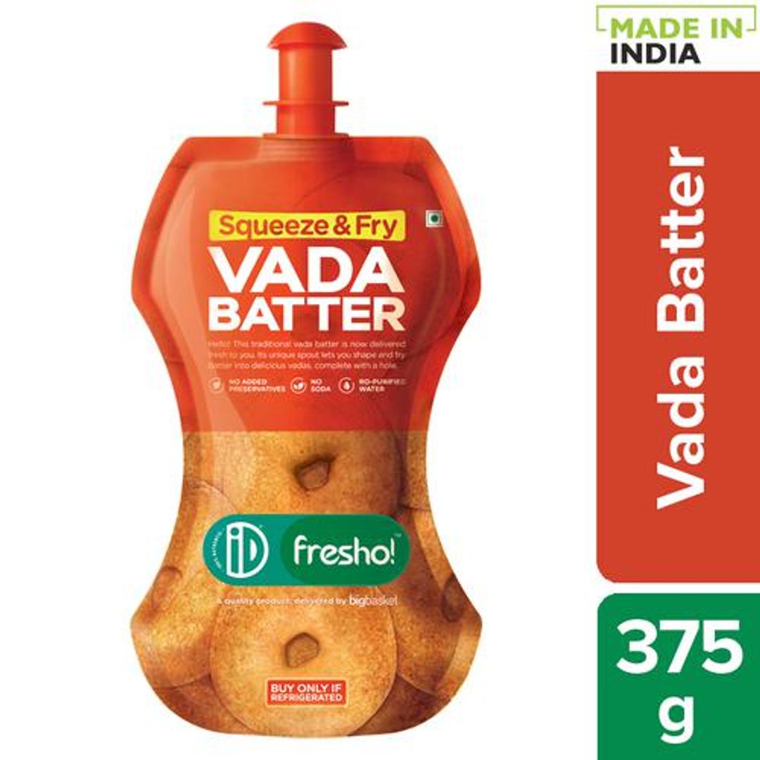 iD Fresho Squeeze & Fry Vada Batter, 375 g 