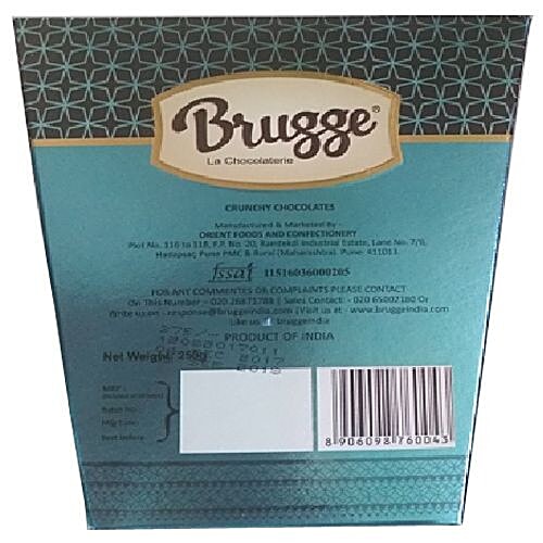 Brugge La Chocolaterie Desire Collection - Crunchy Chocolate, 250 g  