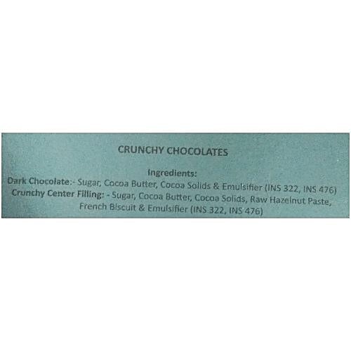 Brugge La Chocolaterie Desire Collection - Crunchy Chocolate, 250 g  