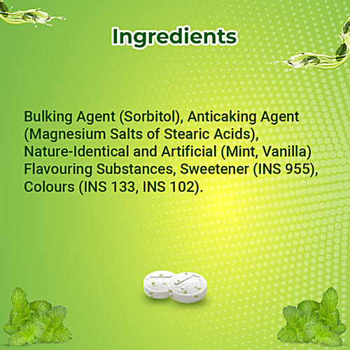 Doublemint Peppermint Flavoured Mint, 10 Lozenges  Sugar Free