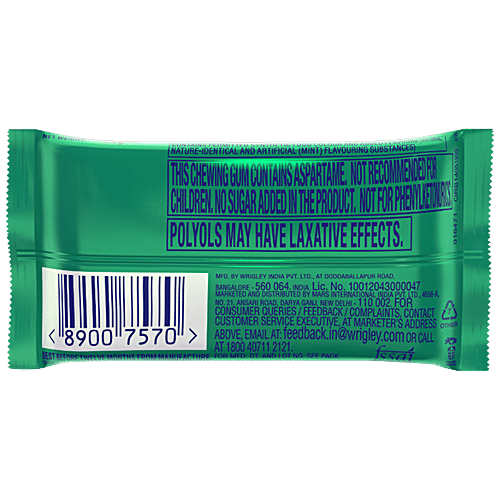 Orbit Sugar Free Chewing Gum - Spearmint, 4.4 g Sleeve 