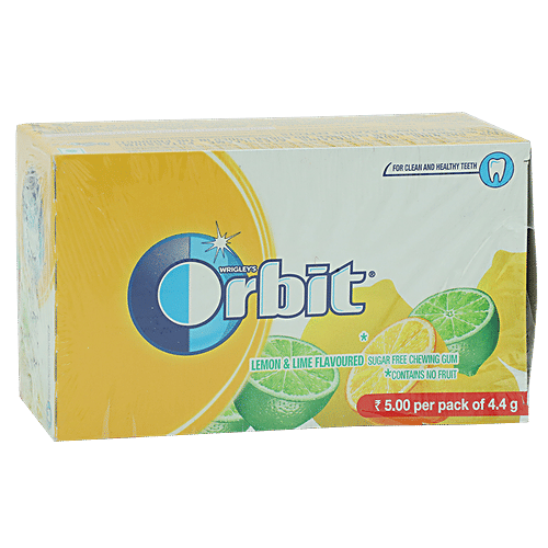 Buy Wrigleys Orbit Chewing Gum Lemon Lime Sugarfree 32 Pcs Online At Best Price of Rs 160