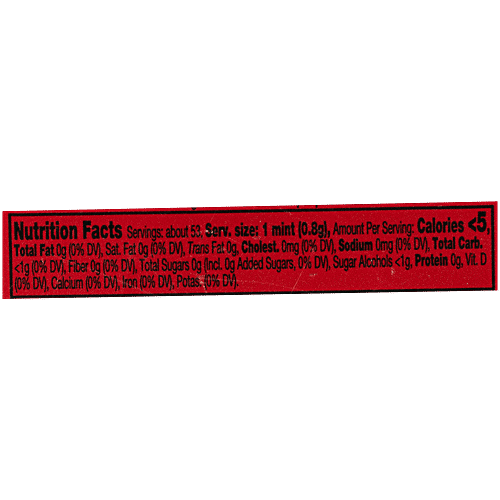 Ice Breakers Cinnamon Sugar Free Mints With Flavour Crystals, 42 g Natural & Artificial Flavour