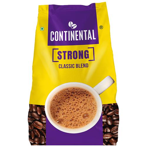Continental Instant Coffee - Strong, 1 Kg Pouch 53% Coffee & 47% Chicory