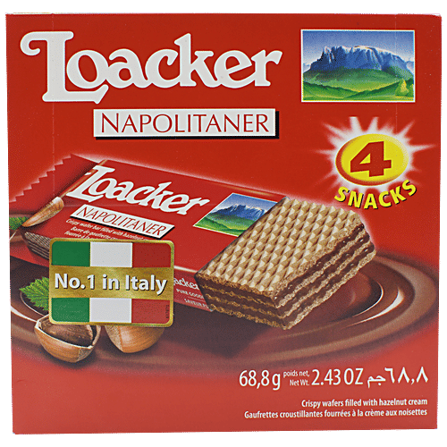 Buy Loacker Wafers Napolitaner Online At Best Price Bigbasket