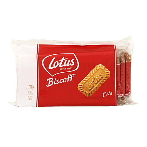 Buy Lotus Biscuit Caramelised, The Original, Biscoff Online at Best Price of Rs 249 bigbasket