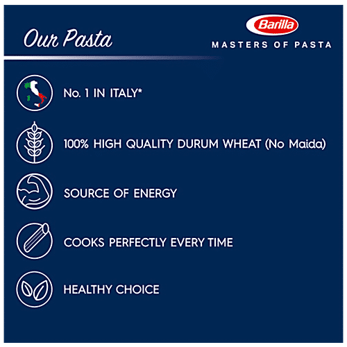 Barilla Durum Wheat Pasta - Rigatoni, 500 g Carton 