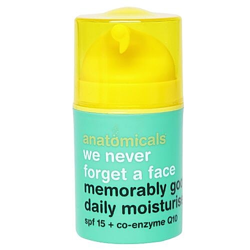 Anatomicals Daily Moisturiser - Spf 15 + Co-Enzyme Q10, 50 ml  