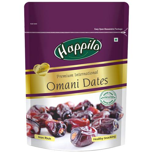 Happilo Premium International Omani Dates, 250 g  
