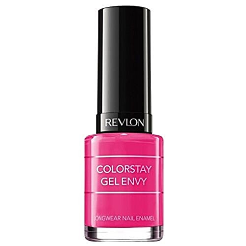 Revlon ColorStay Gel Envy Longwear Nail Enamel, 11.7 ml Vegas Baby Bubble-Free, Chip-Resistant