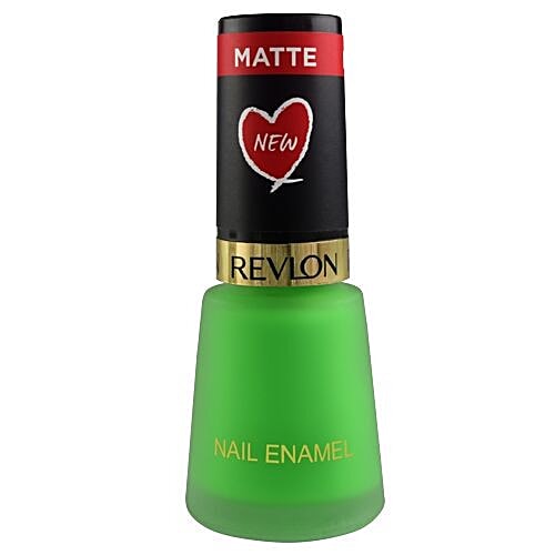 Revlon Neona Mattes Nail Enamel, 8 ml Wild Green 