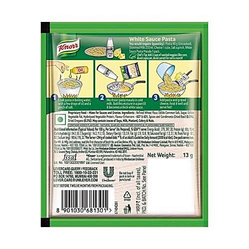 Buy Knorr Pasta Masala White Sauce Online at Best Price of Rs 10