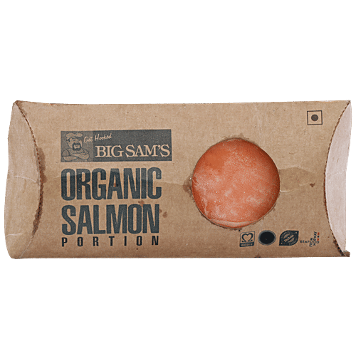 Big Sam's Organic Salmon, 150 g  Rich in Omega 3 & Zero Trans Fat