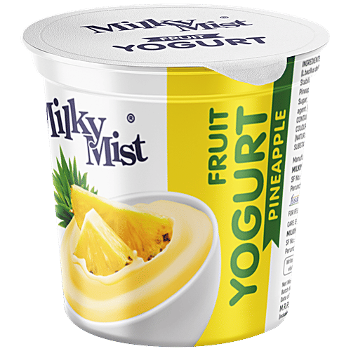 Buy Milky Mist Fruit Yoghurt Pineapple 100 Ml Online At Best Price of