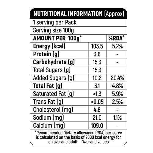 Milky Mist Fruit Yoghurt - Mango, 100 g