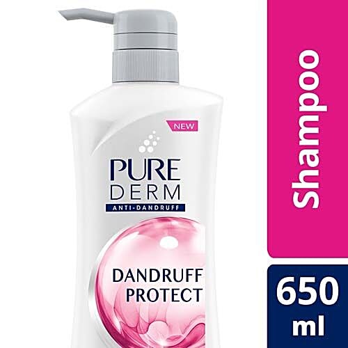 Buy Pure Derm Shampoo Dandruff Protect 650 Ml Online At Best Price of Rs null bigbasket