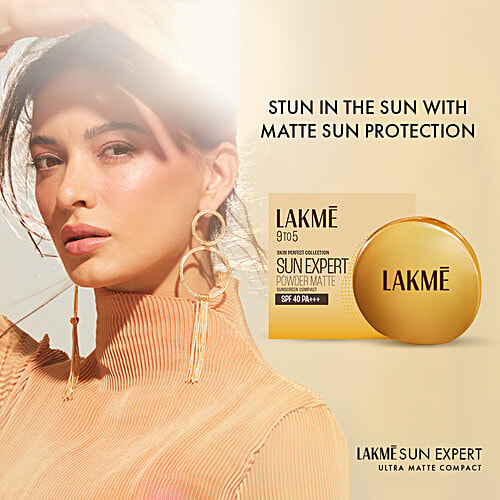 Lakme Sun Expert Ultra Matte SPF 40 Pa+++ Compact, 7 g  