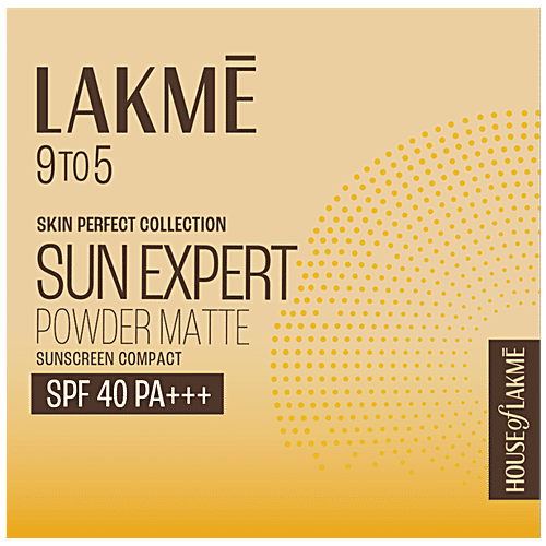 Lakme Sun Expert Ultra Matte SPF 40 Pa+++ Compact, 7 g  