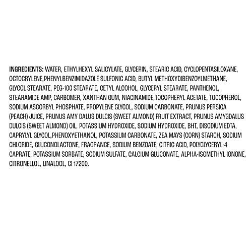 Lakme Skin Perfect Collection Peach Milk Sunscreen Moisturiser SPF 30, 200 ml For Skin Barrier Repair, 2% Pro Ceramide