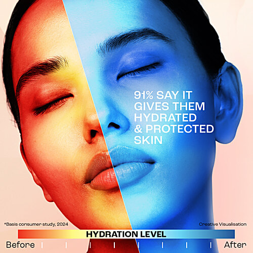 Lakme Skin Perfect Collection Peach Milk Sunscreen Moisturiser SPF 30, 200 ml For Skin Barrier Repair, 2% Pro Ceramide