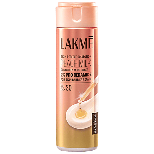 Peach Milk Buy Lakme Peach Milk Moisturizer Body Lotion 60 Ml Bottle Online