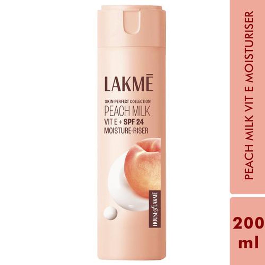 Lakme Peach Milk Moisturiser SPF 24 PA++, 200 ml 