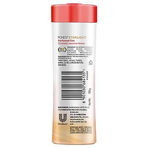 Ponds Ponds Starlight Talc, 100 g  