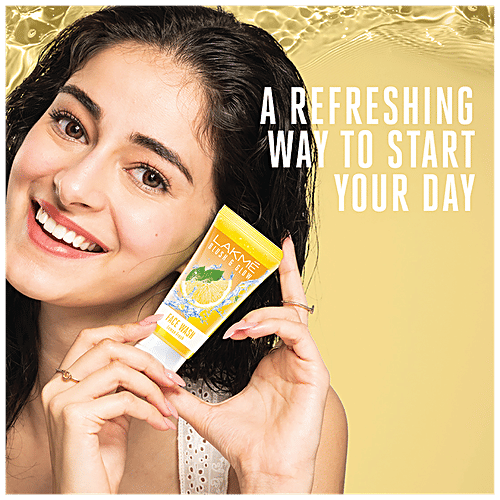 Buy Lakme Lakme Blush And Glow Lemon Facewash, 50 G 50 g Online at Best