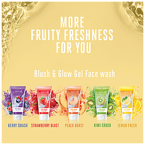 Buy Lakme Lakme Blush And Glow Lemon Facewash, 50 G 50 g Online at Best