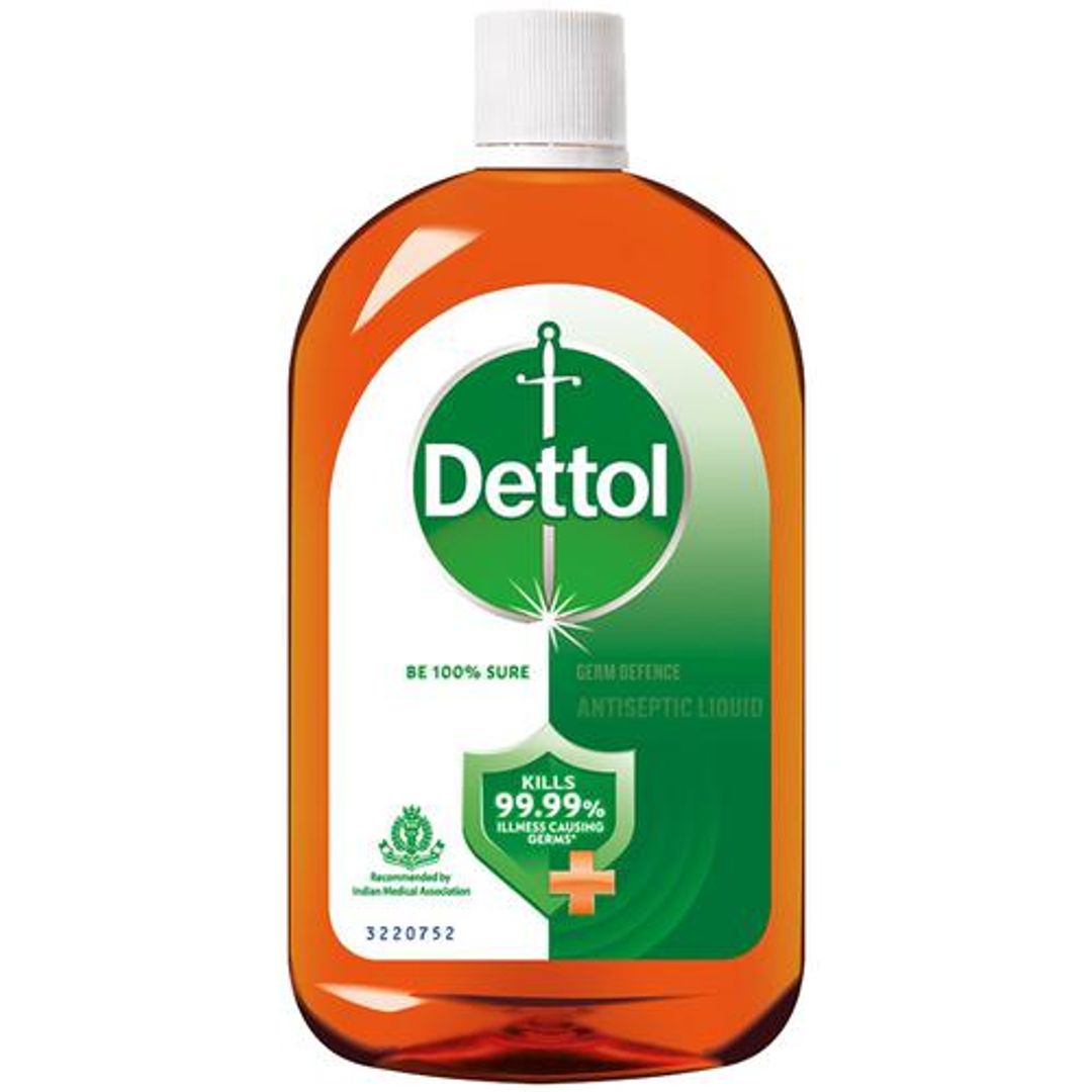 Dettol Antiseptic Liquid for First Aid , Surface Disinfection, Floor Cleaner and Personal Hygiene,, 1L 