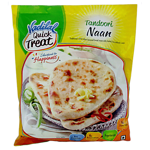 Buy Vadilal Quick Treat Frozen Food Tandoori Naan Online at Best