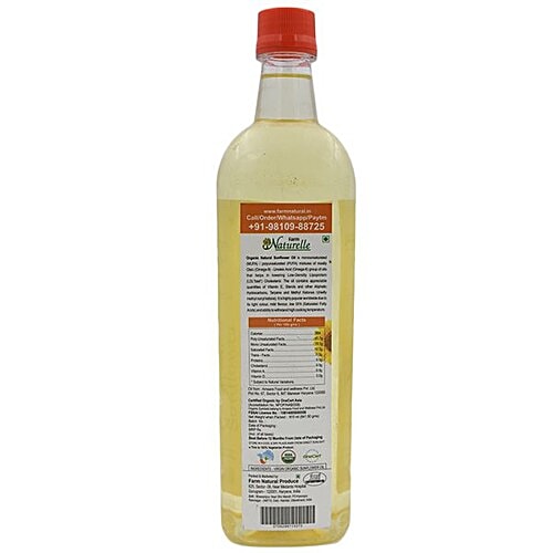 Farm Naturelle Organic Oil - Sunflower, 915 ml  