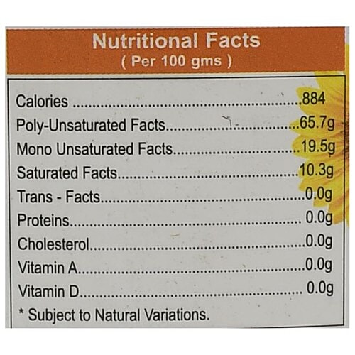 Farm Naturelle Organic Oil - Sunflower, 915 ml  