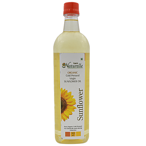 Farm Naturelle Organic Oil - Sunflower, 915 ml  