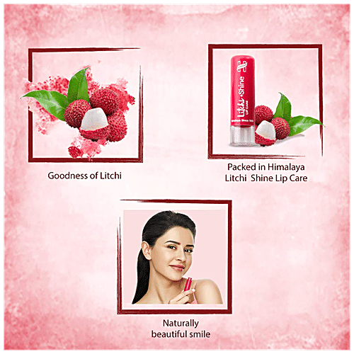 Himalaya Litchi Shine Lip Care, 4.5 g  