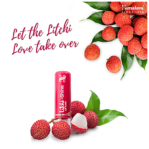 Himalaya Litchi Shine Lip Care, 4.5 g  