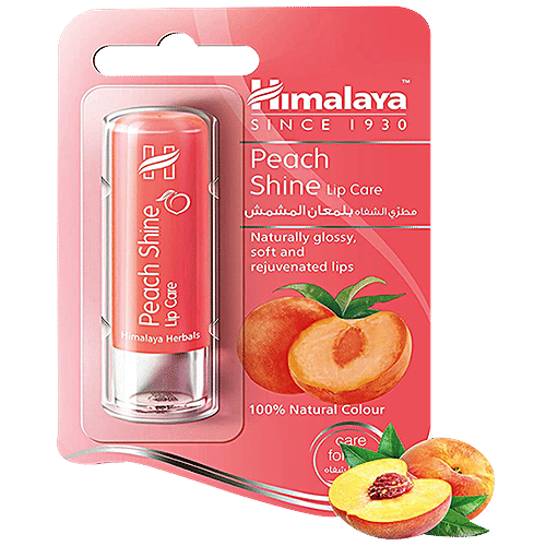 Buy Himalaya Lip Care Peach Shine 4.5 gm Online at Best Price. of Rs